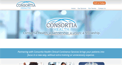 Desktop Screenshot of consortiahealth.com